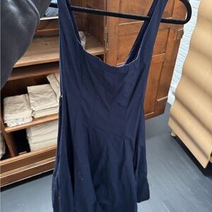 STAUD Navy Wells Dress